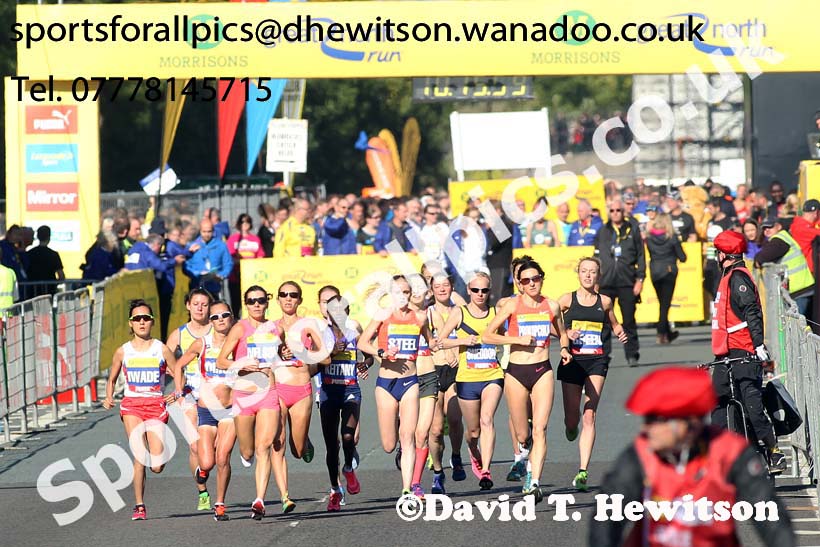 Womens Morrisons Great North Run. Photo: David T. Hewitson/Sports for All Pics